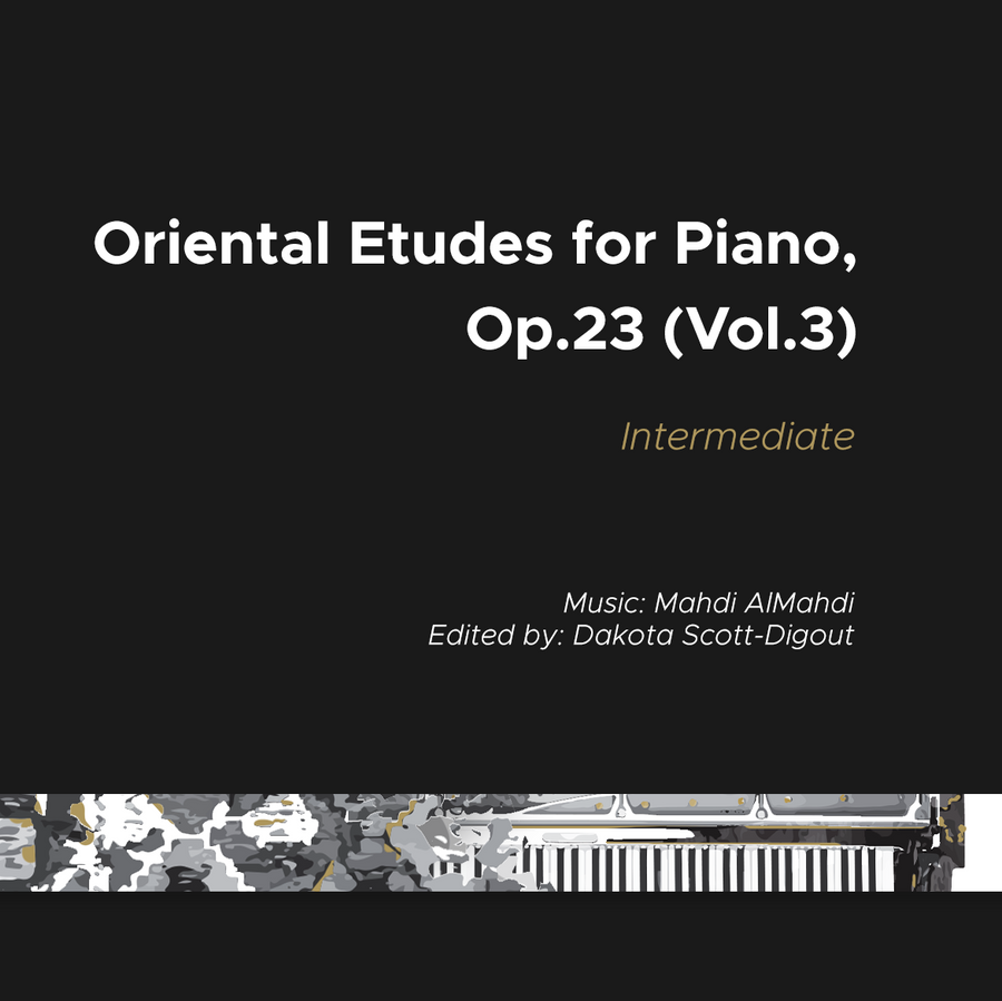 Études orientales pour piano, Op.23 (Vol.3)