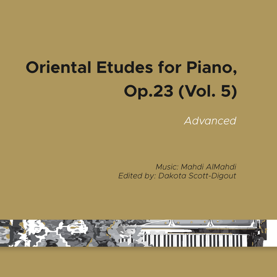 Études orientales pour piano, Op.23 (Vol.5)