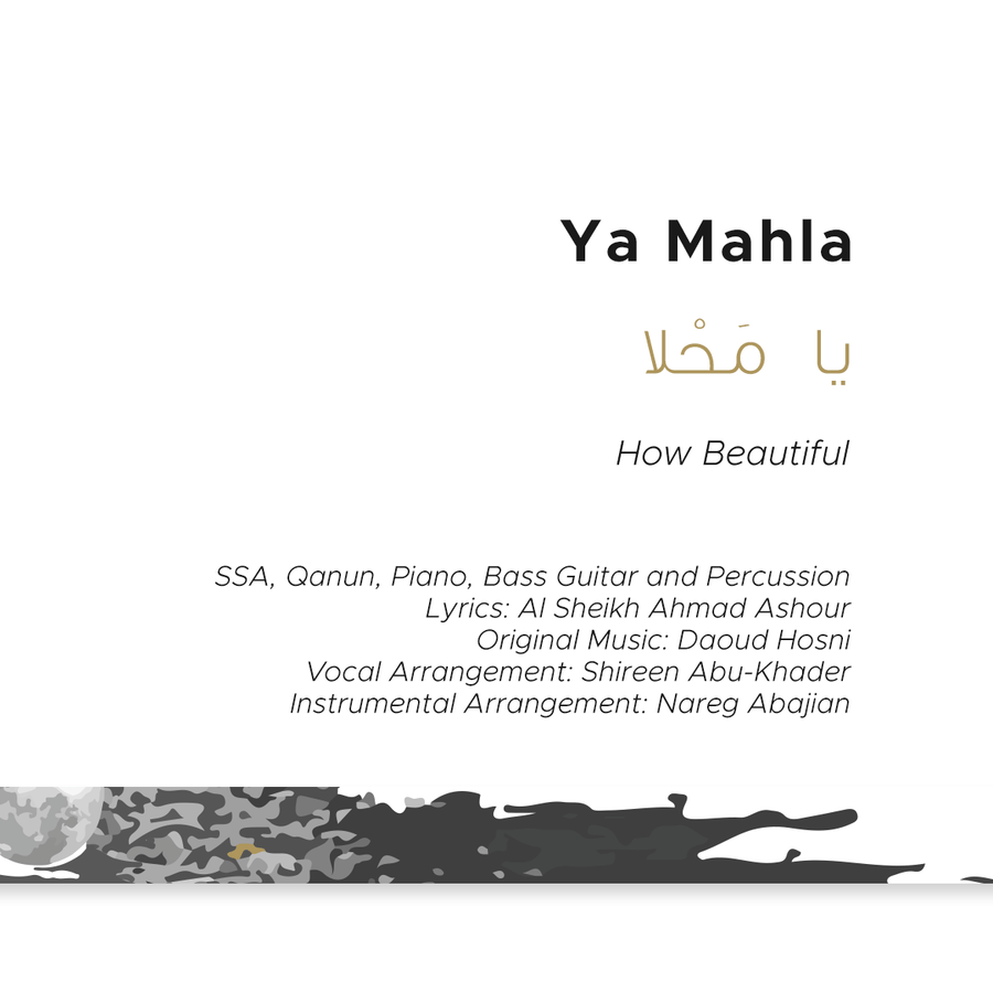 Ya Mahla_SSA and instruments (Full Score)