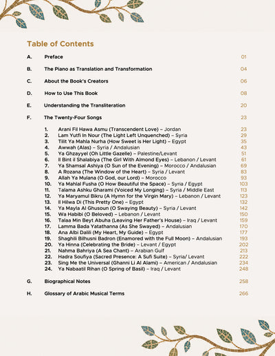 24 Songs from the Arab World_Medium Voice