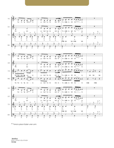 Awiha_3 SATB Choirs