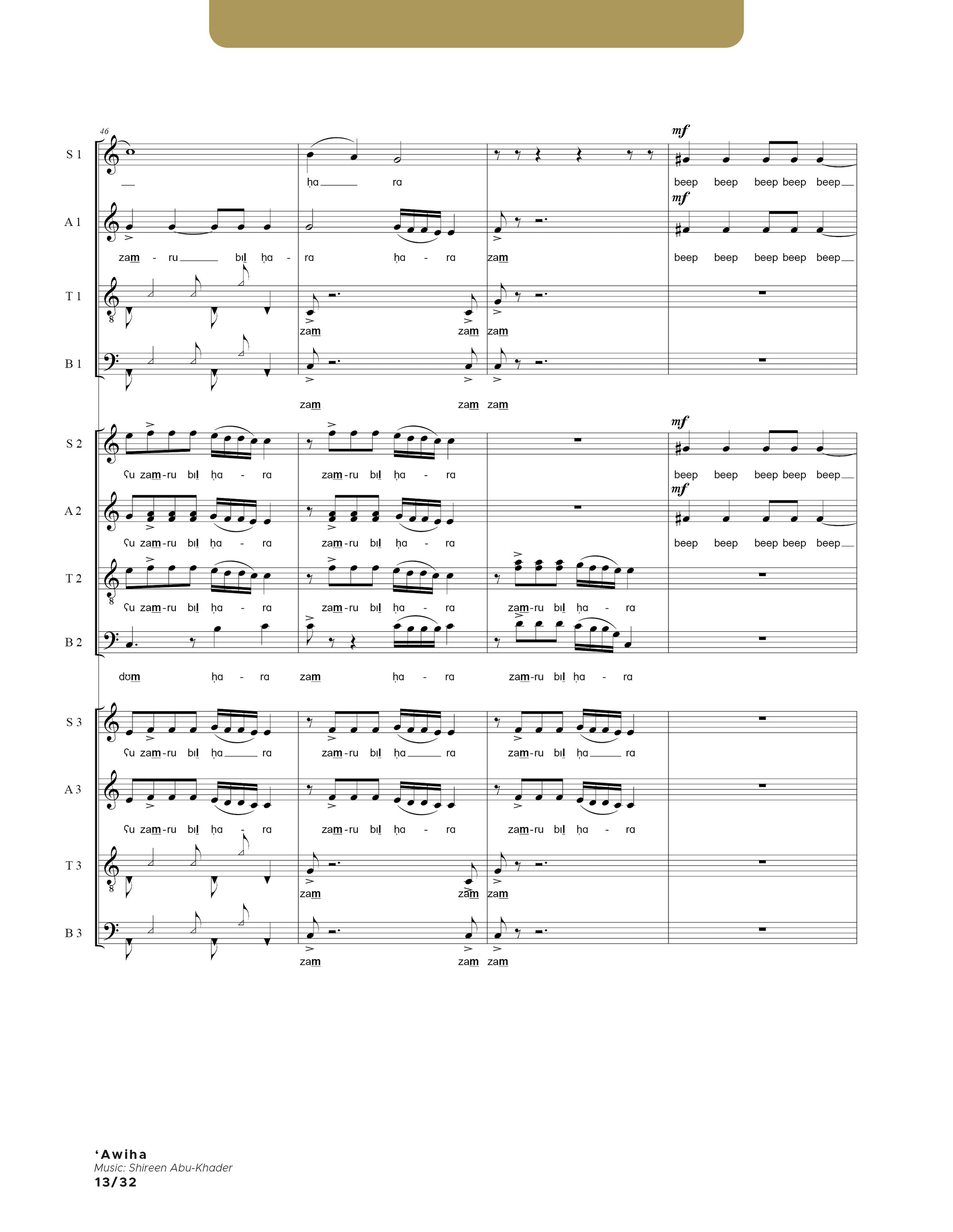 Awiha_3 SATB Choirs