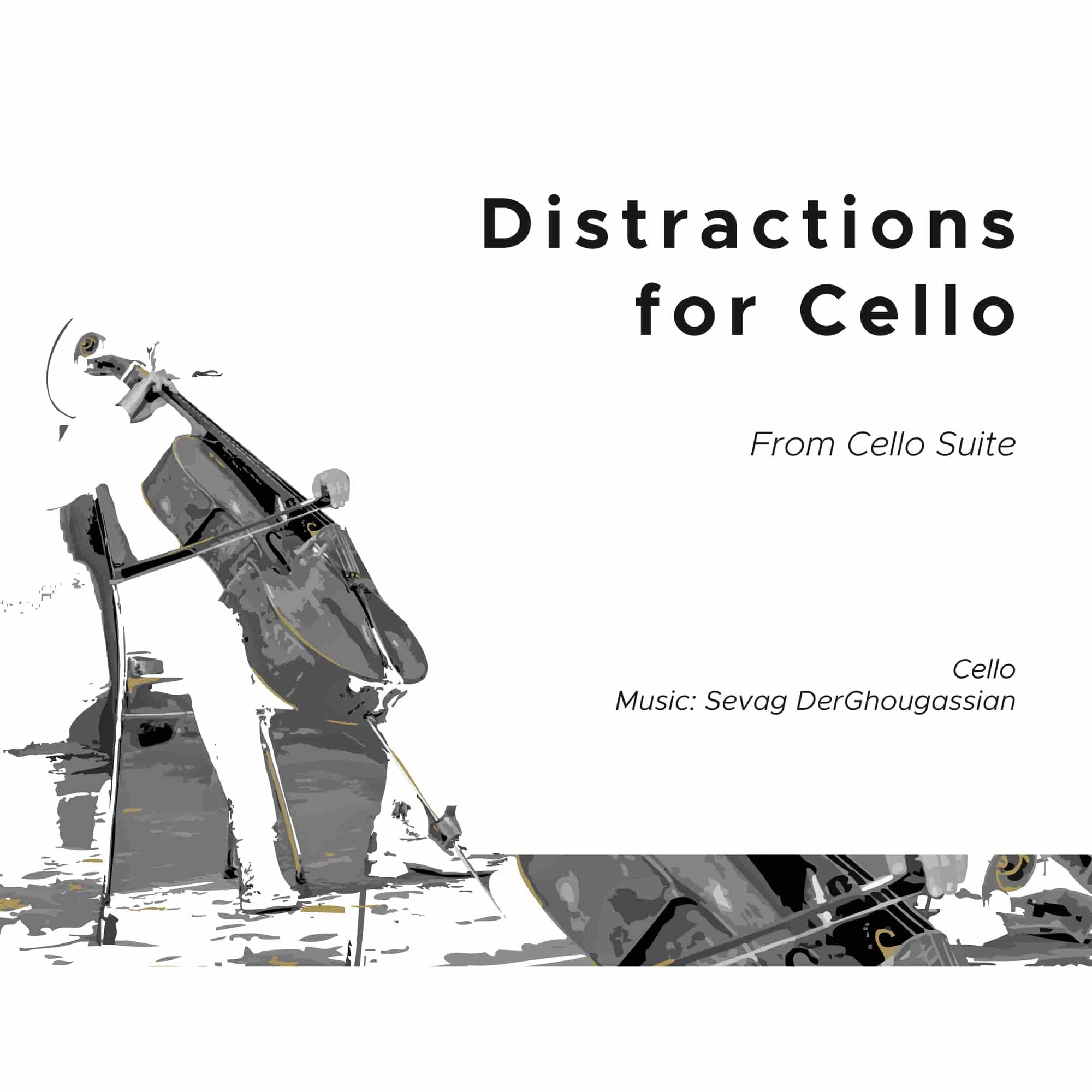 Distractions for Cello