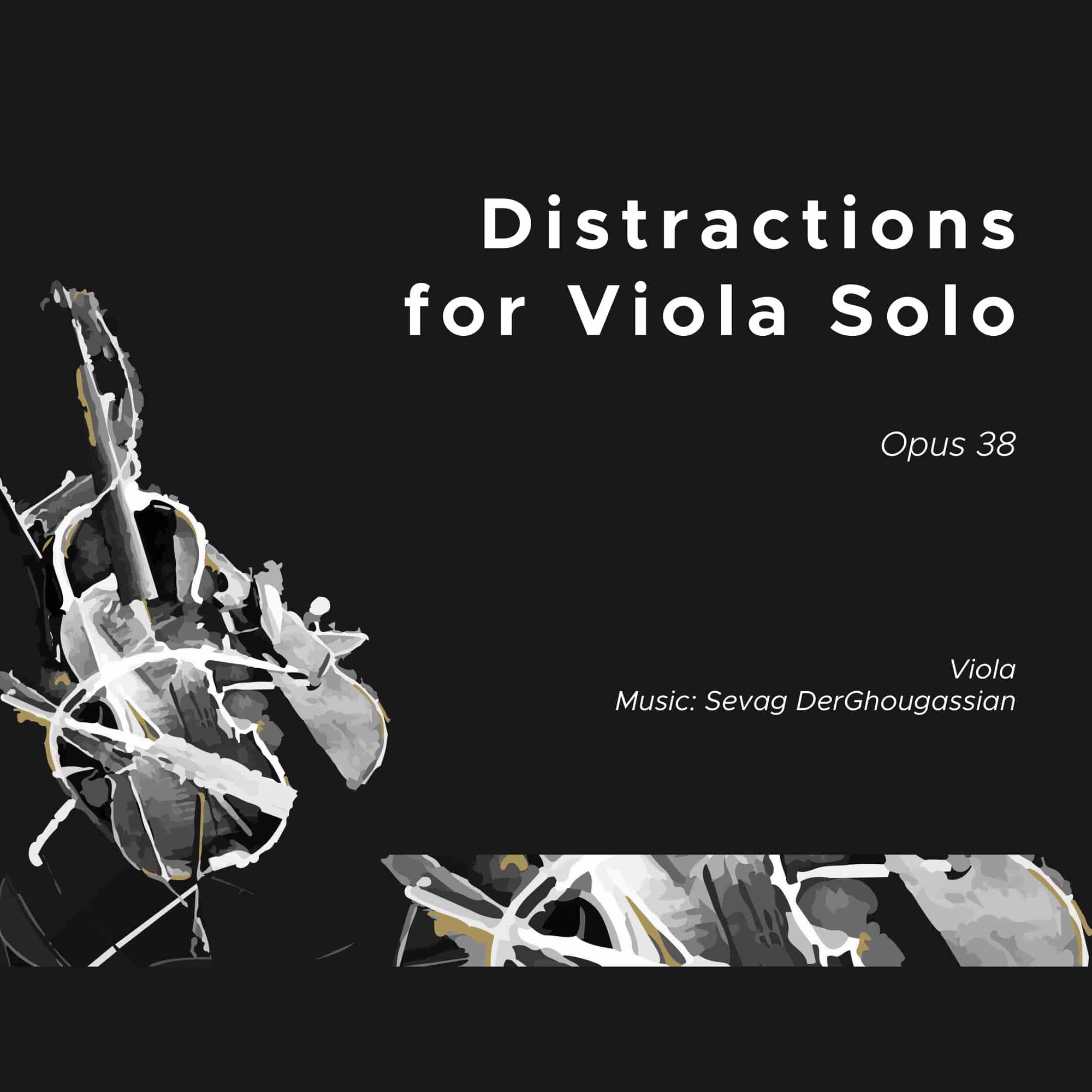 Distractions for Viola Solo