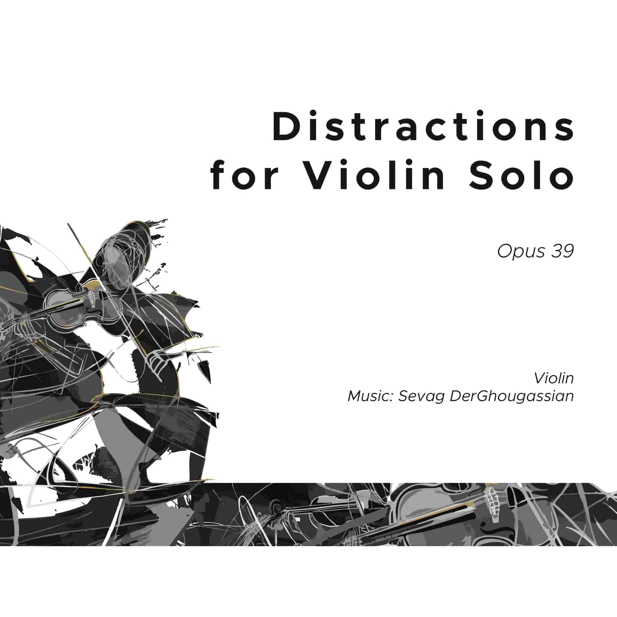 Distractions for Violin Solo