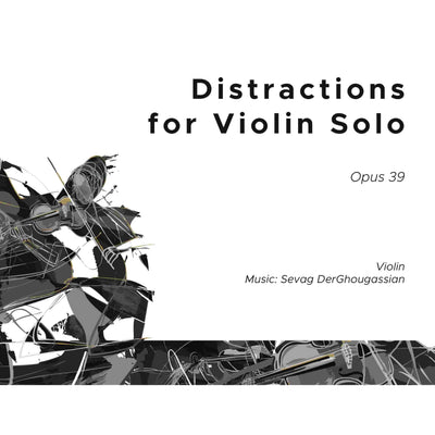 Distractions for Violin Solo