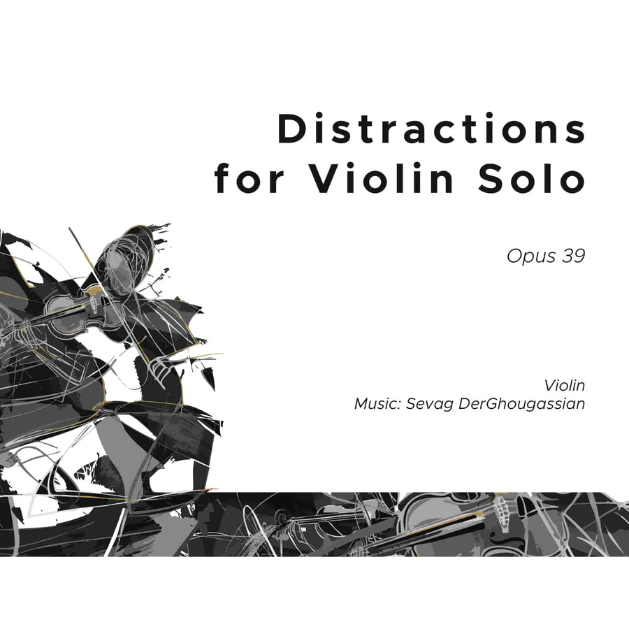 Distractions for Violin Solo