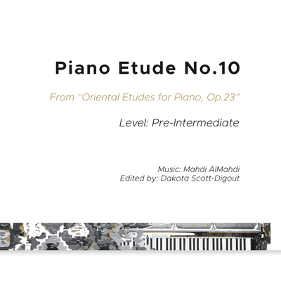 Etude pour piano n°10