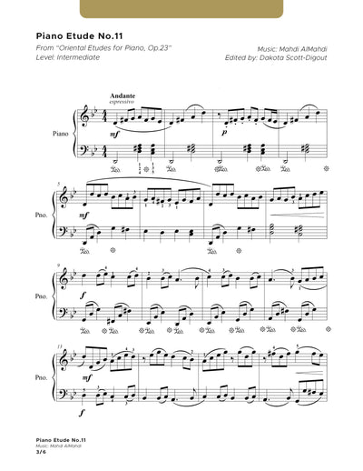 Piano-etude nr.11