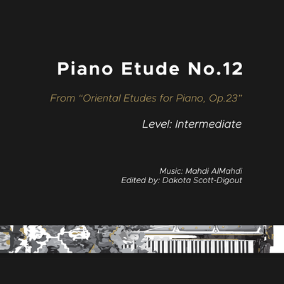Etude pour piano n°12