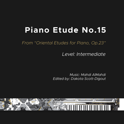 Etude pour piano n°15