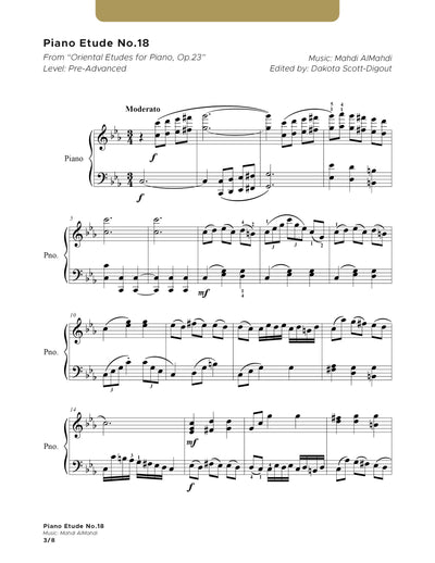 Piano-etude nr.18