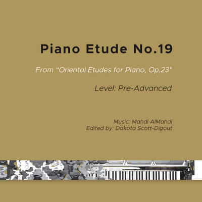 Etude pour piano n°19