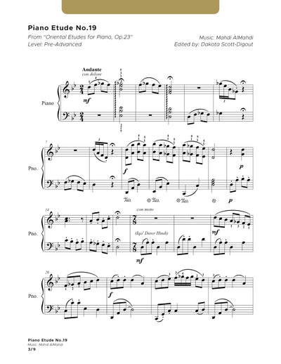 Piano-etude nr.19