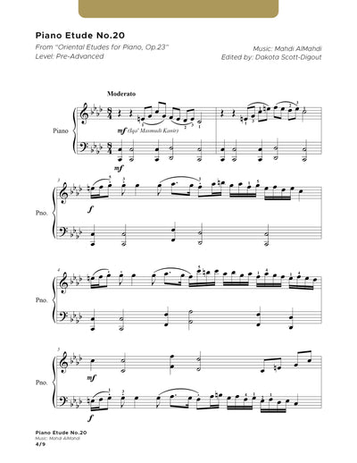 Piano Etude No.20