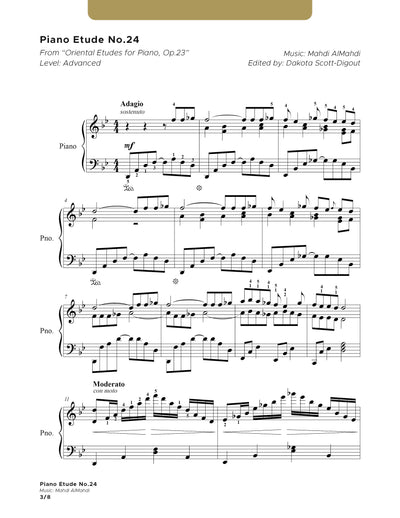 Piano Etude No.24