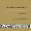 Etude pour piano n°3