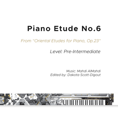 Etude pour piano n°6