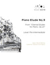 Etude pour piano n°9