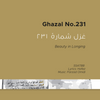 Ghazal No.231