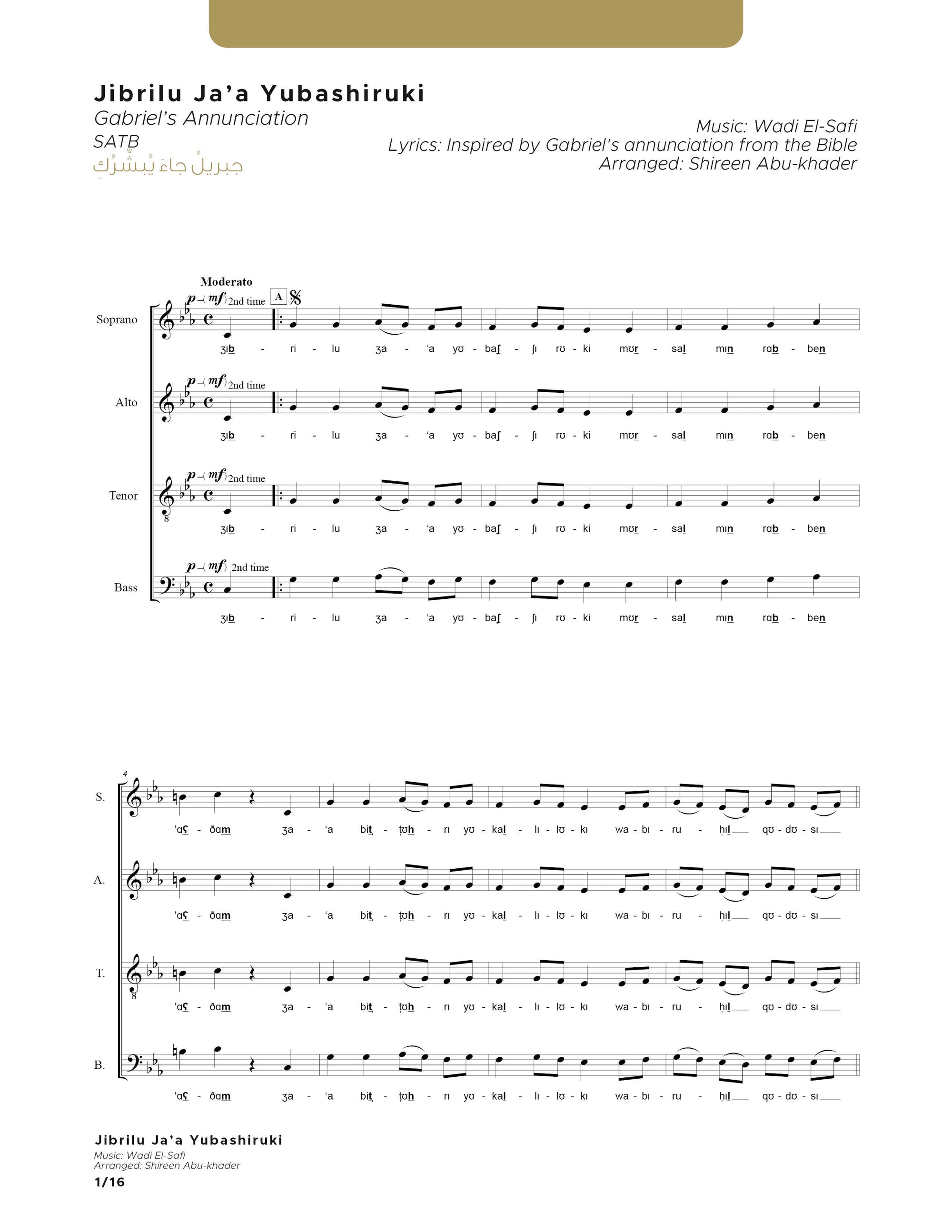 Jibrilu Ja’a Yubashiruki