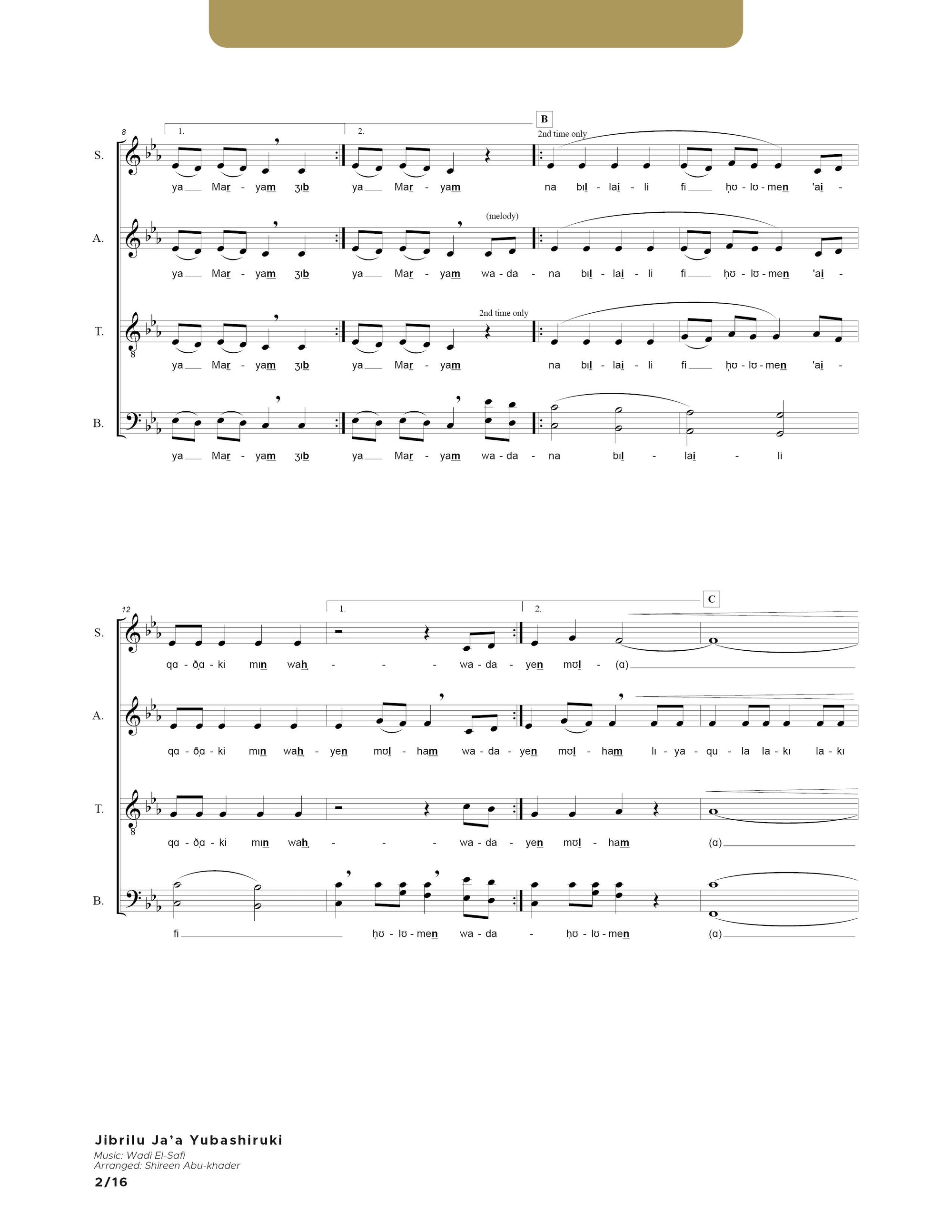 Jibrilu Ja’a Yubashiruki