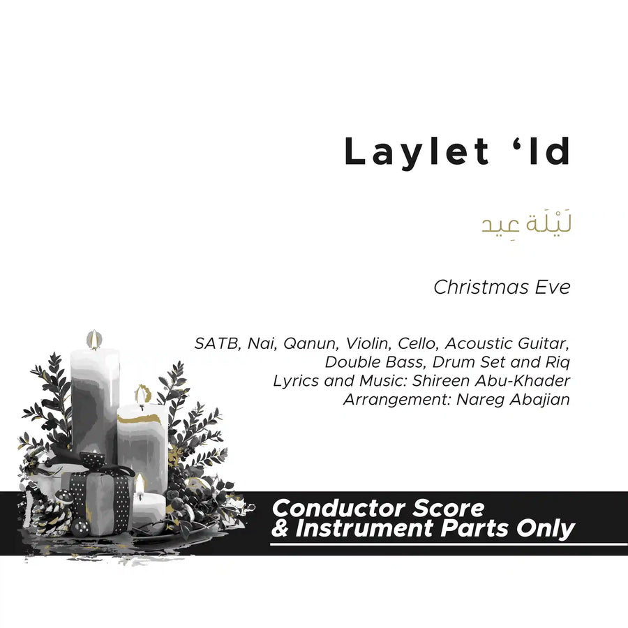 Laylet Id_SATB and Instruments (Conductor Score)
