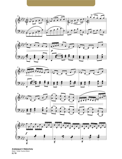 Arabesque II: Melancholy