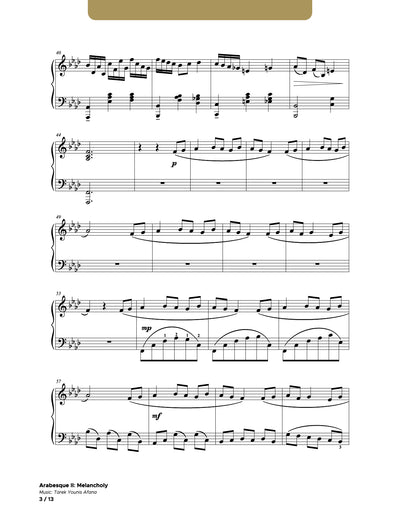 Arabesque II: Melancholy