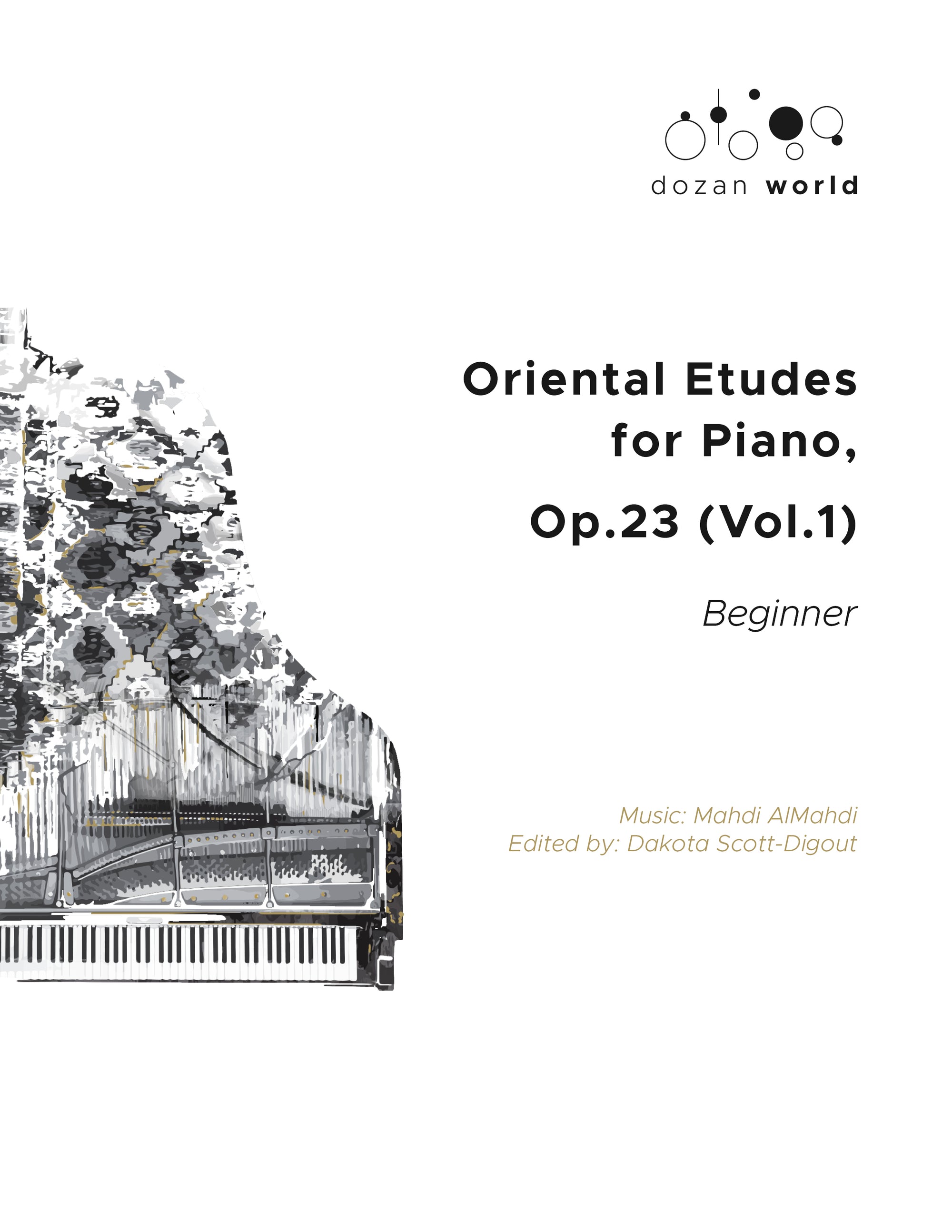 Oriental Etudes for Piano, Op.23 (Vol.1)
