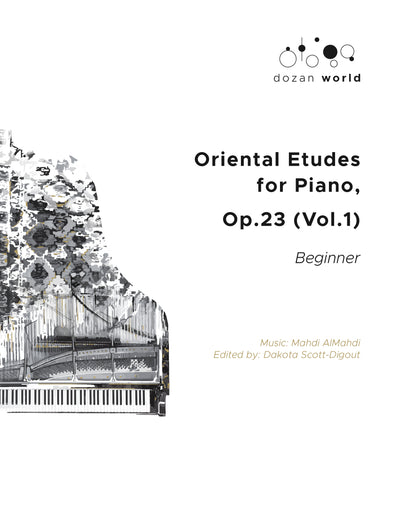 Oosterse Etudes voor piano, Op.23 (Vol.1)