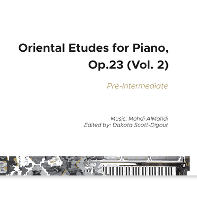 Oriental Etudes for Piano, Op.23 (Vol.2)