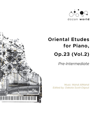 Études orientales pour piano, Op.23 (Vol.2)