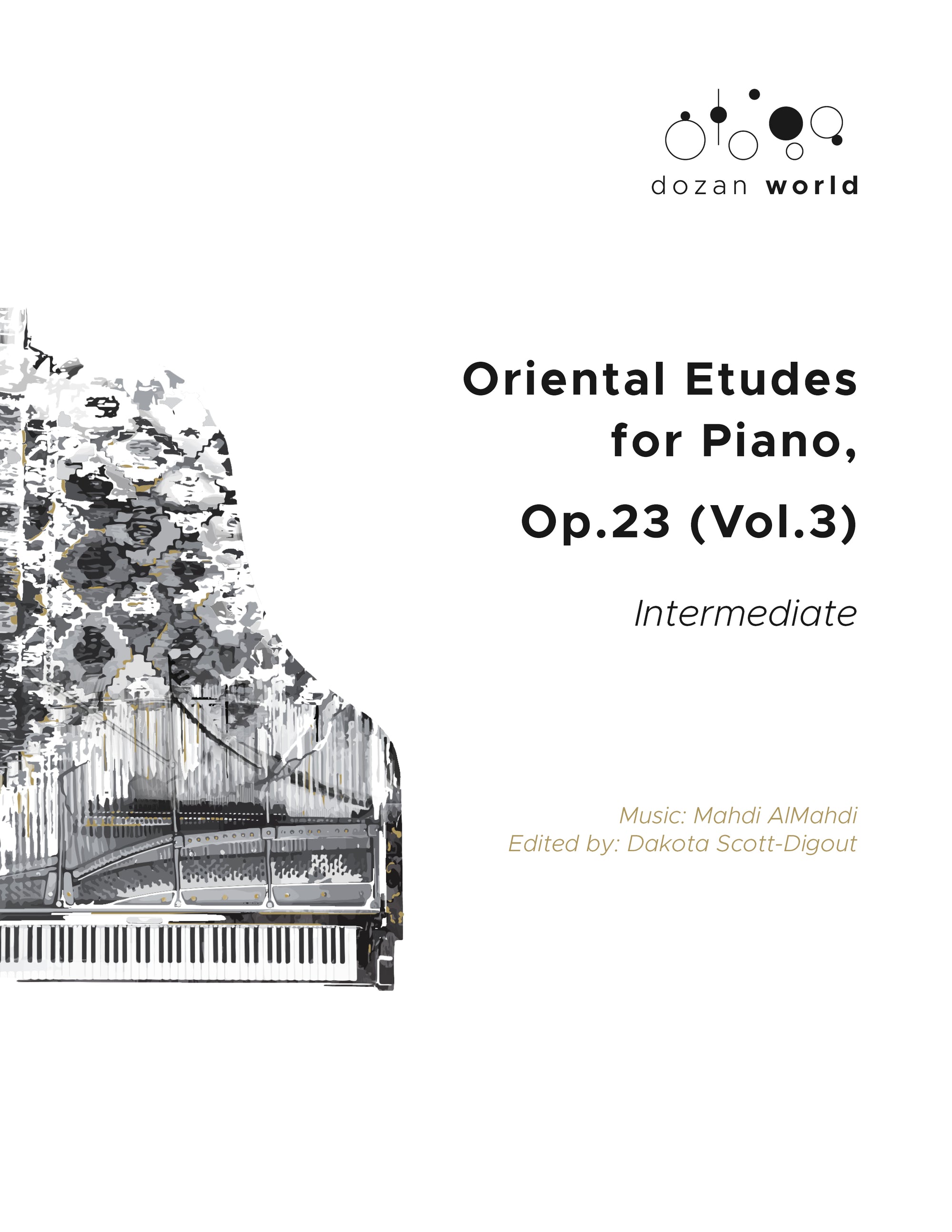 Oriental Etudes for Piano, Op.23 (Vol.3)