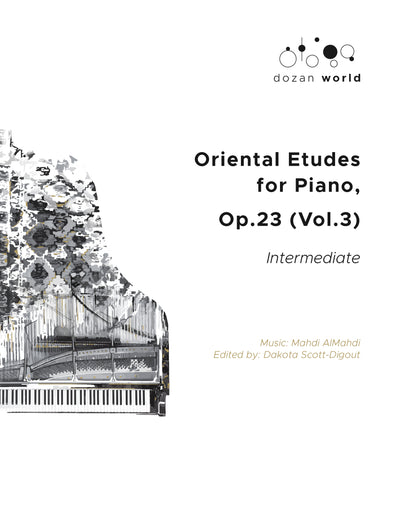 Oosterse Etudes voor piano, Op.23 (Vol.3)