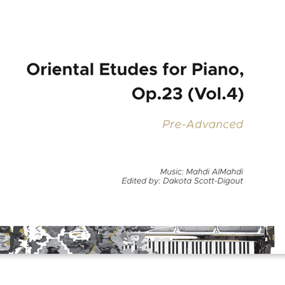 Études orientales pour piano, Op.23 (Vol.4)