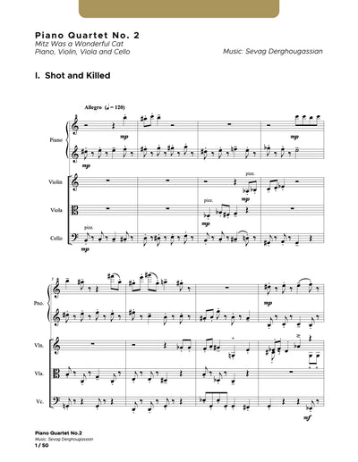 Piano Quartet No. 2_Opus 33 - Dozan World