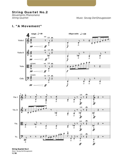 String Quartet No.2 Opus 32