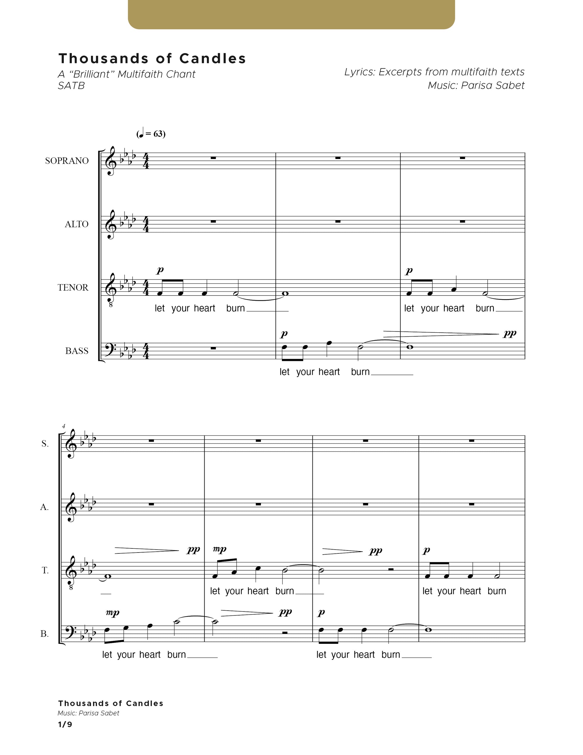 Thousands of Candles