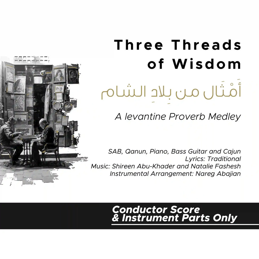 Three Threads of Wisdom_SAB and Instruments (Conductor Score)