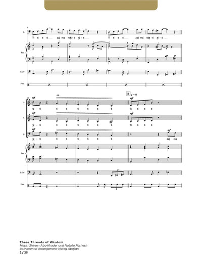 Three Threads of Wisdom_SAB and Instruments (Conductor Score)