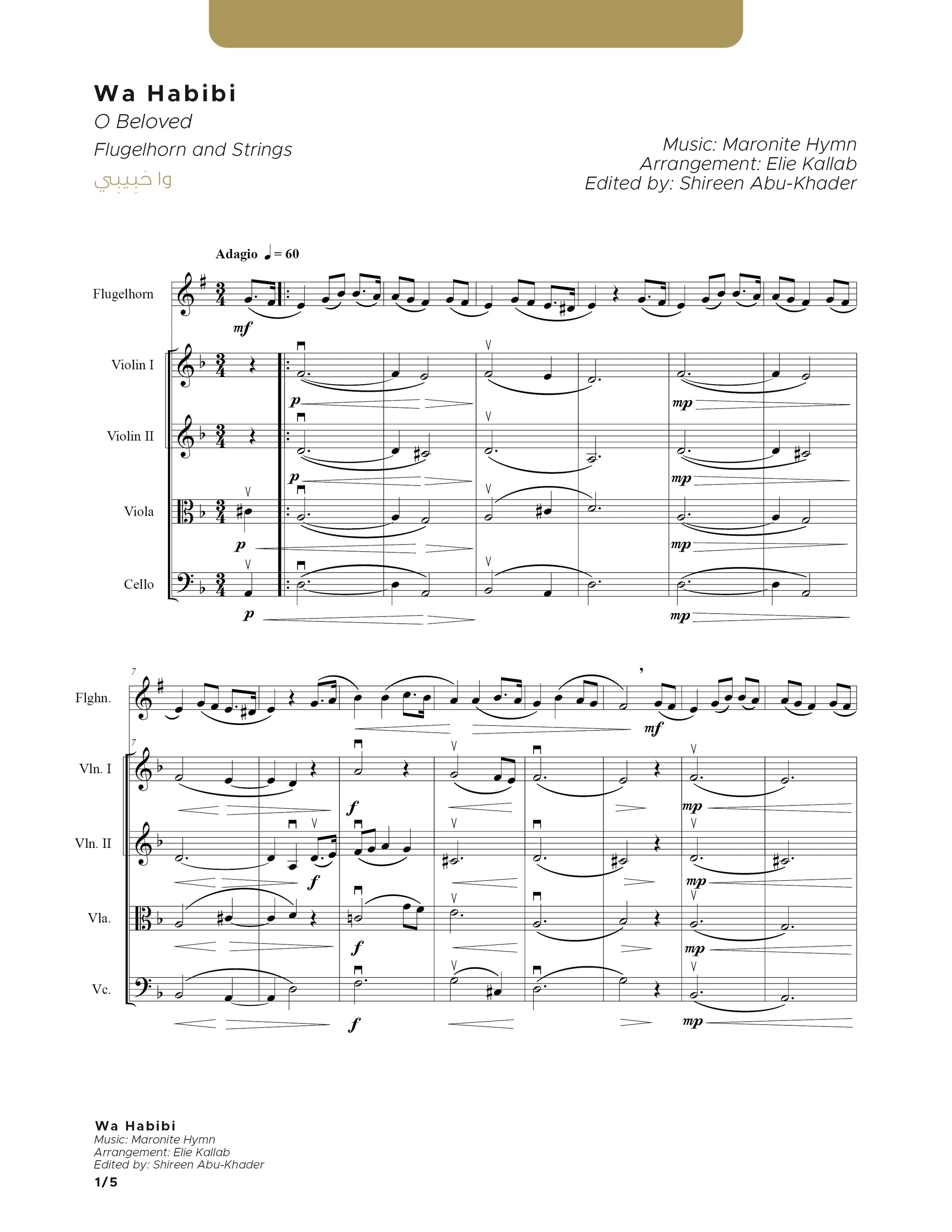 Wa Habibi - Flugelhorn