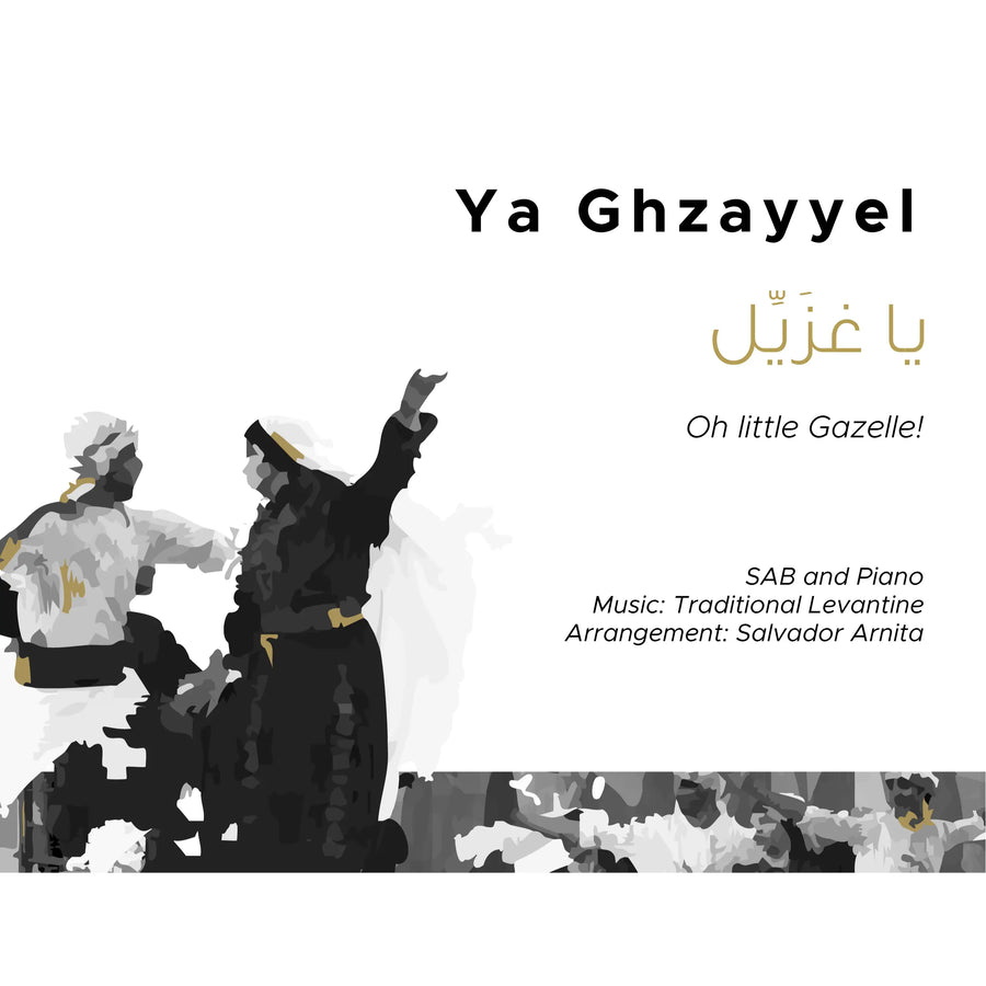 Ya Ghzayyel_SAB and Piano