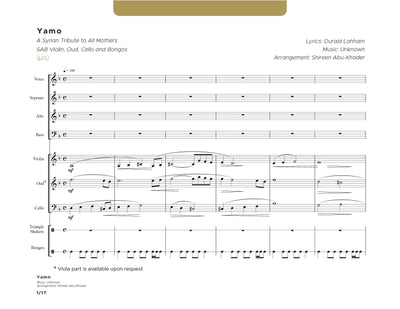 Yamo - SAB Score complet