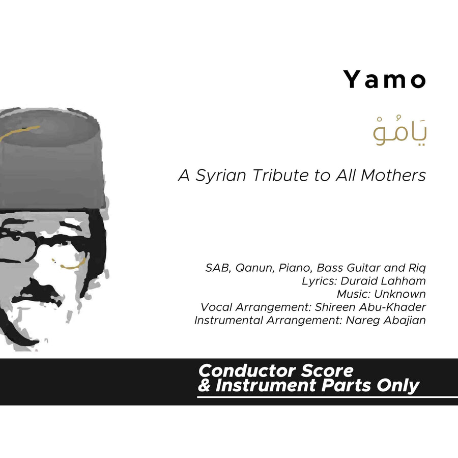 Yamo_SAB_Qanun_Piano_Bass Guitar_Riq (Conductor Score)