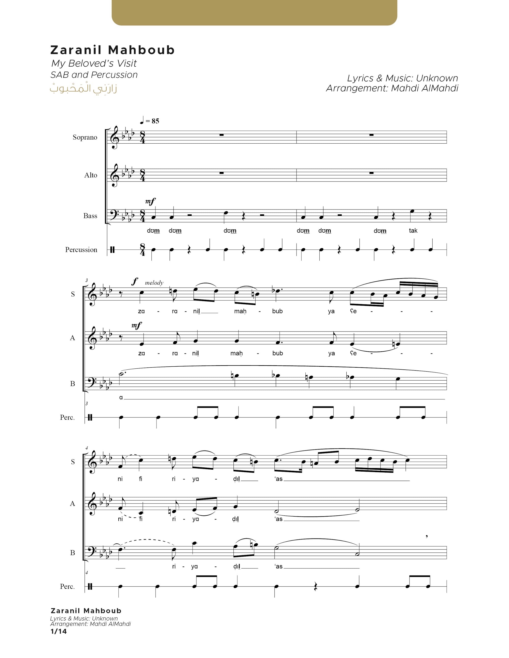 Zaranil Mahboub - SAB