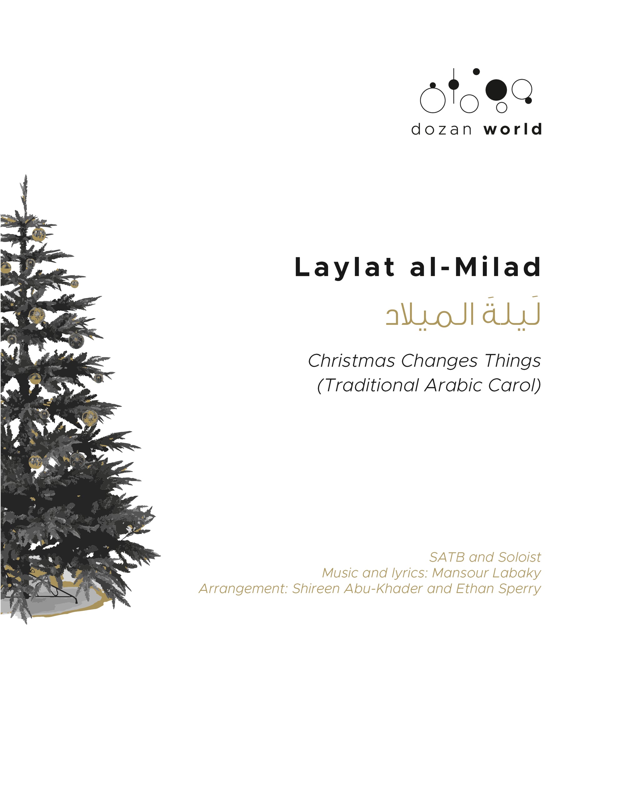 Laylat al-Milad - SATB and Soloist