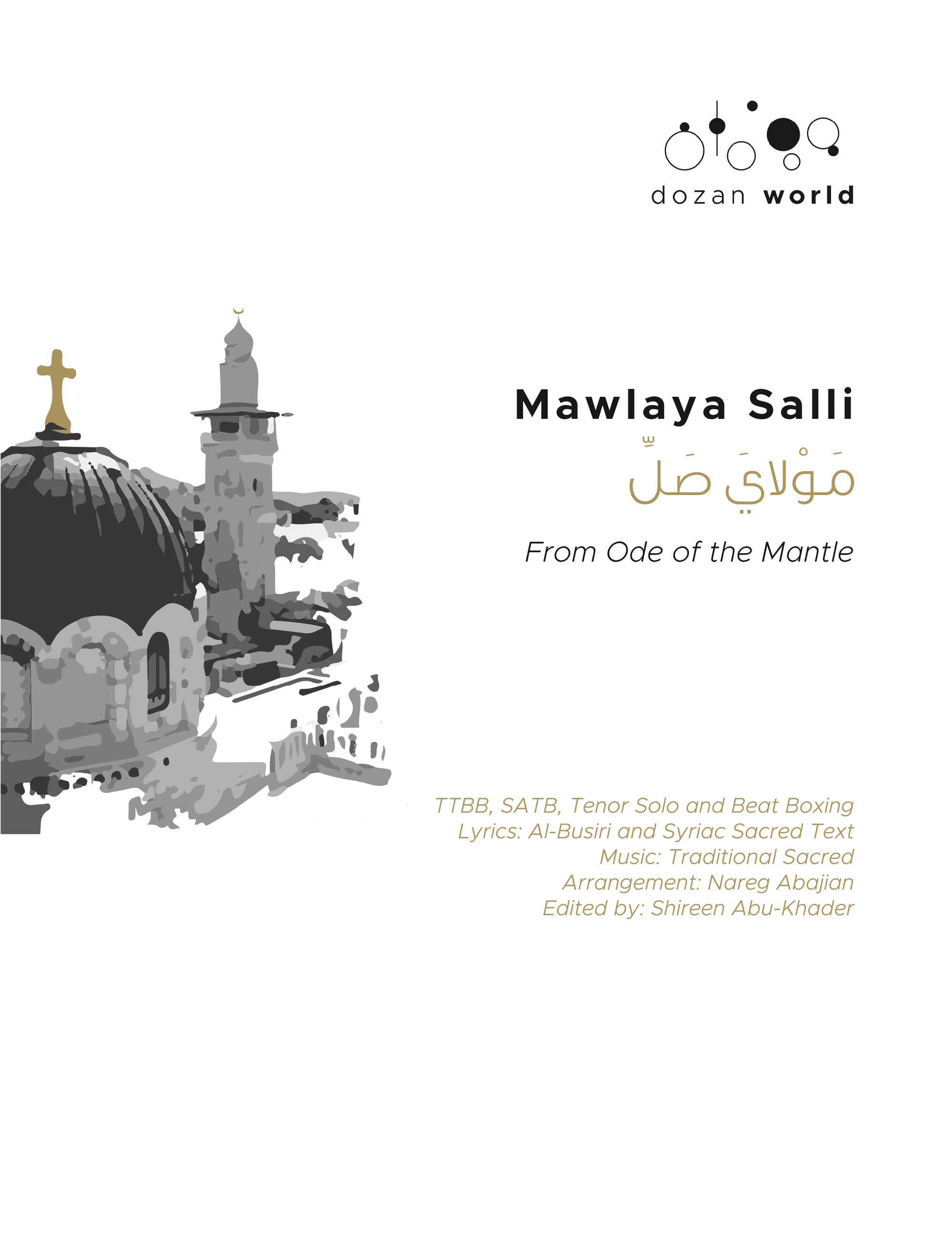 Mawlaya Salli - TTBB & SATB