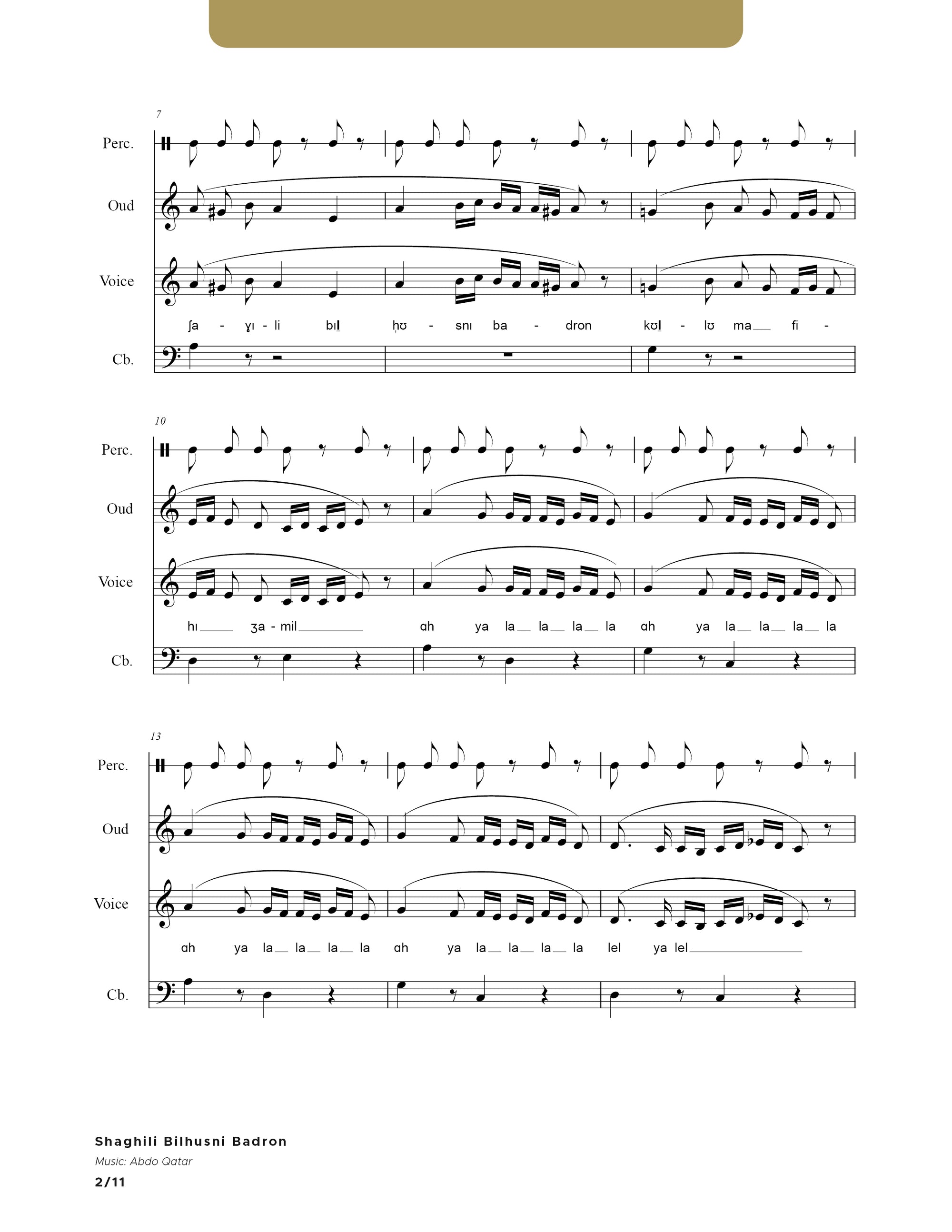 Shaghili Bilhusni Badron - in a minor