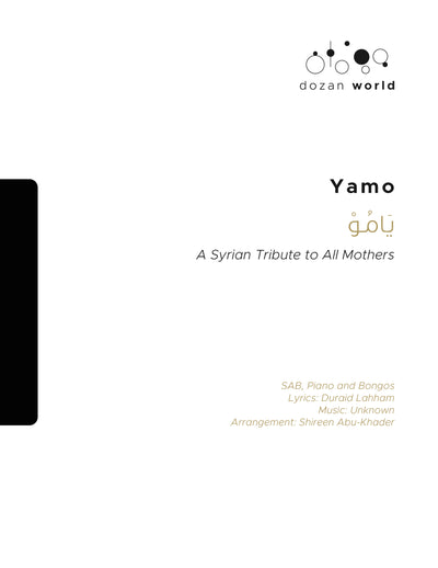 Yamo SAB - Piano & Percussion
